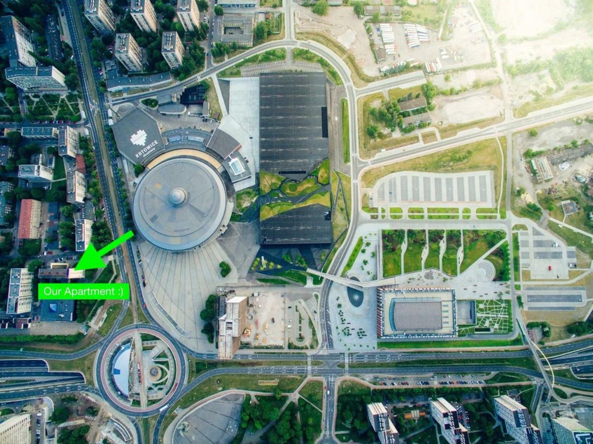 Apartament Katowice Centrum Eksteriør bilde
